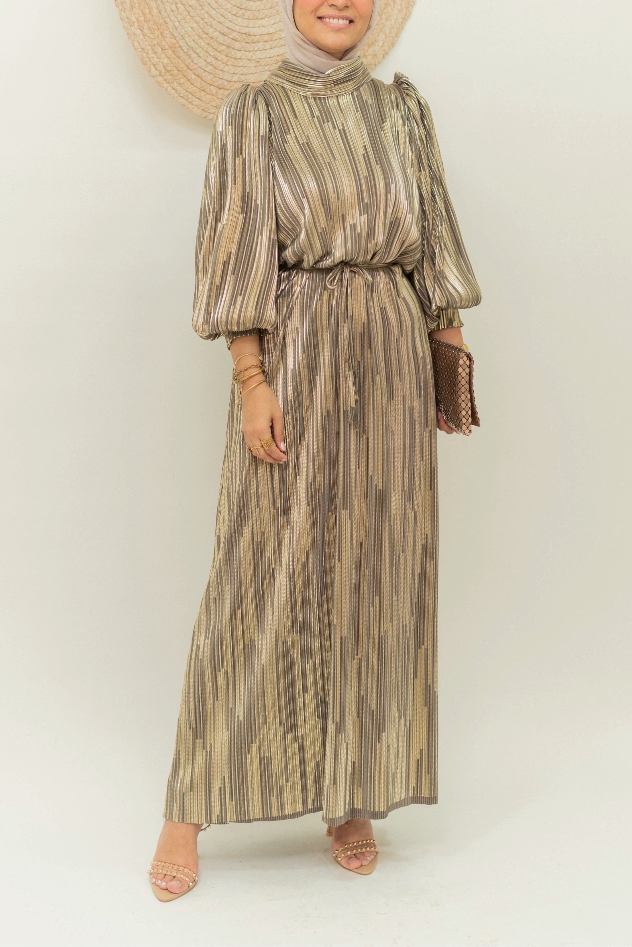 Pleated Twilight Dress