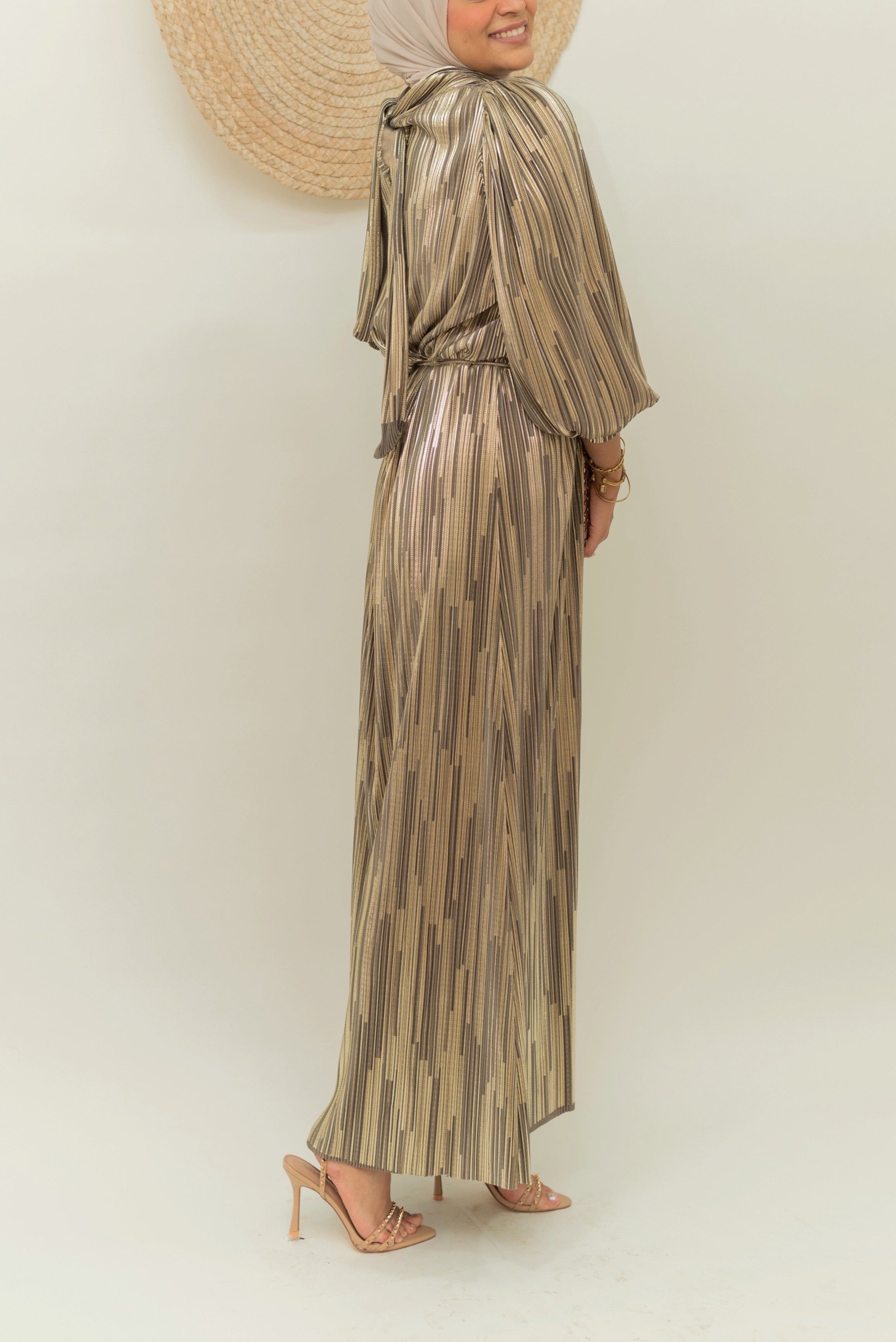 Pleated Twilight Dress