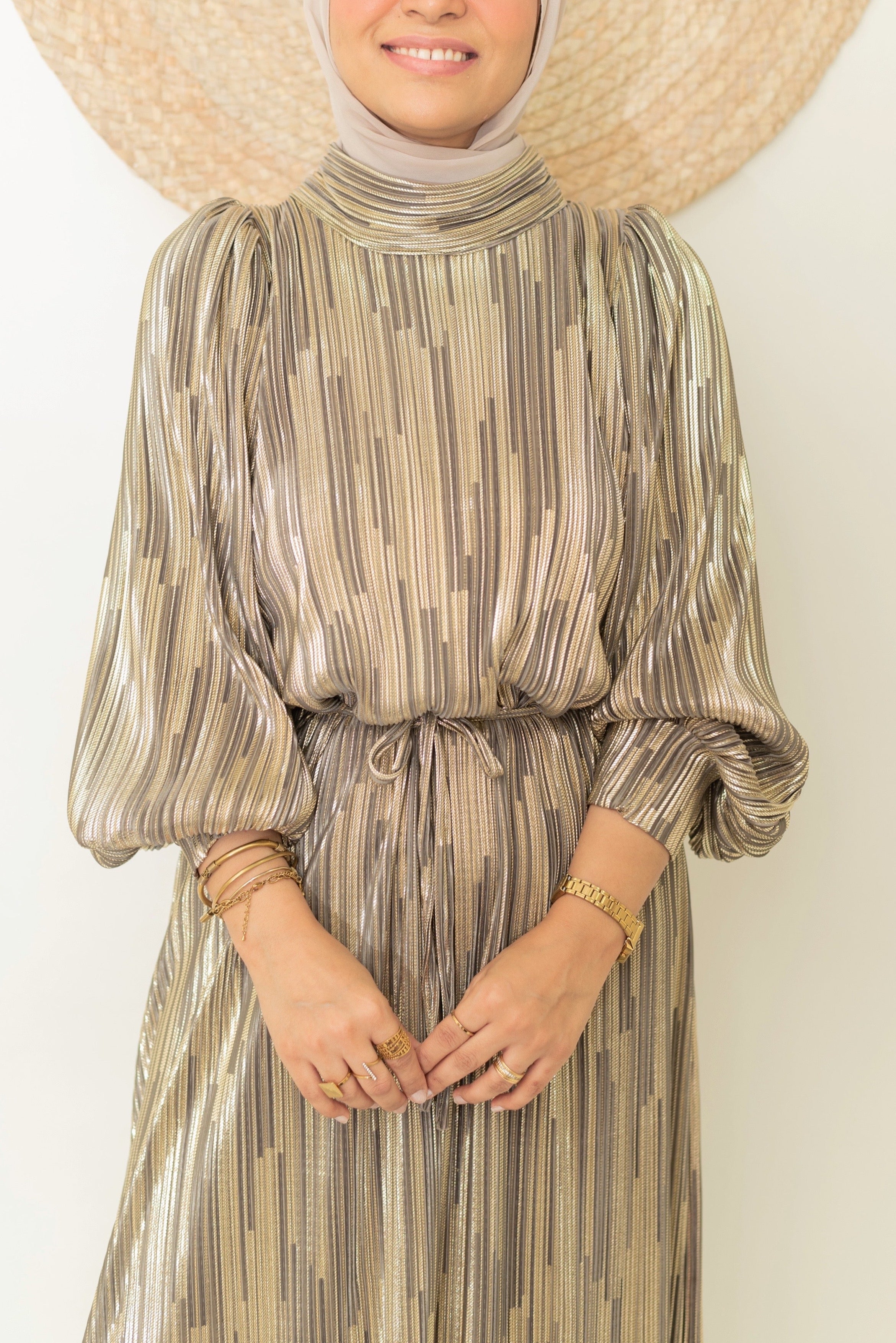 Pleated Twilight Dress