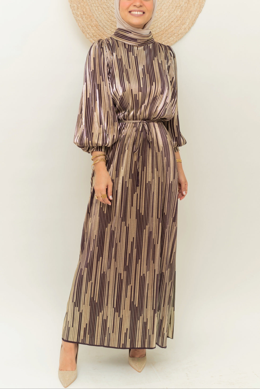 Pleated Twilight Dress