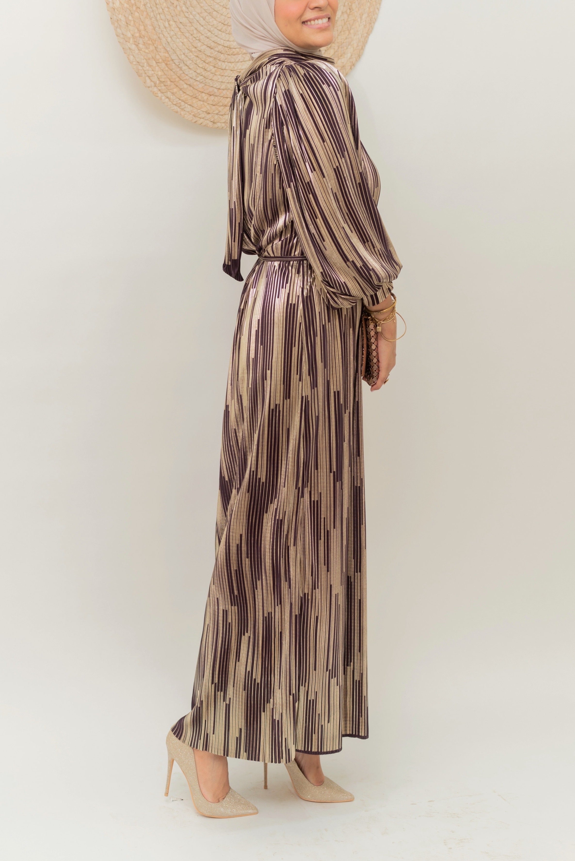 Pleated Twilight Dress