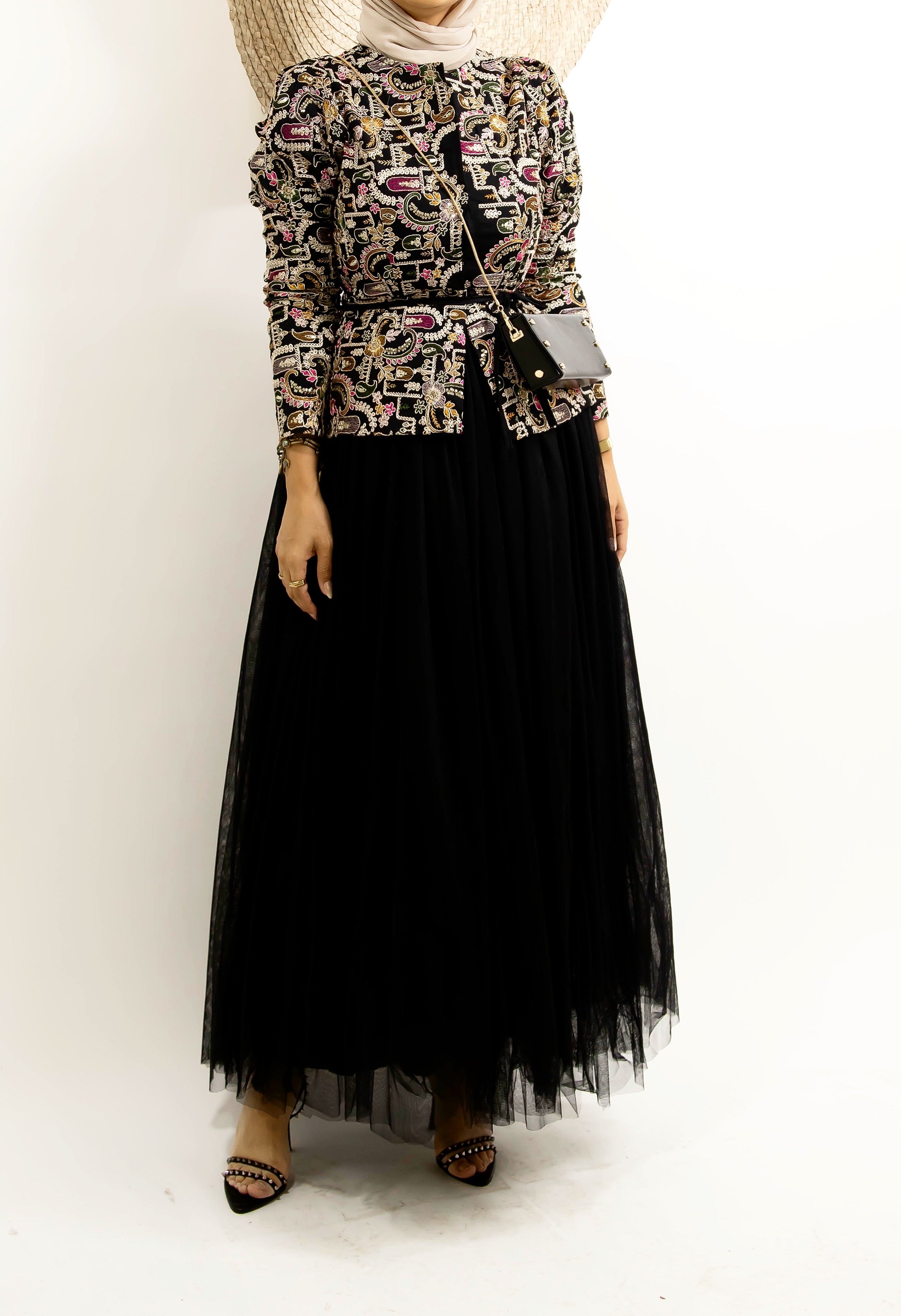 Royal bloom blazer