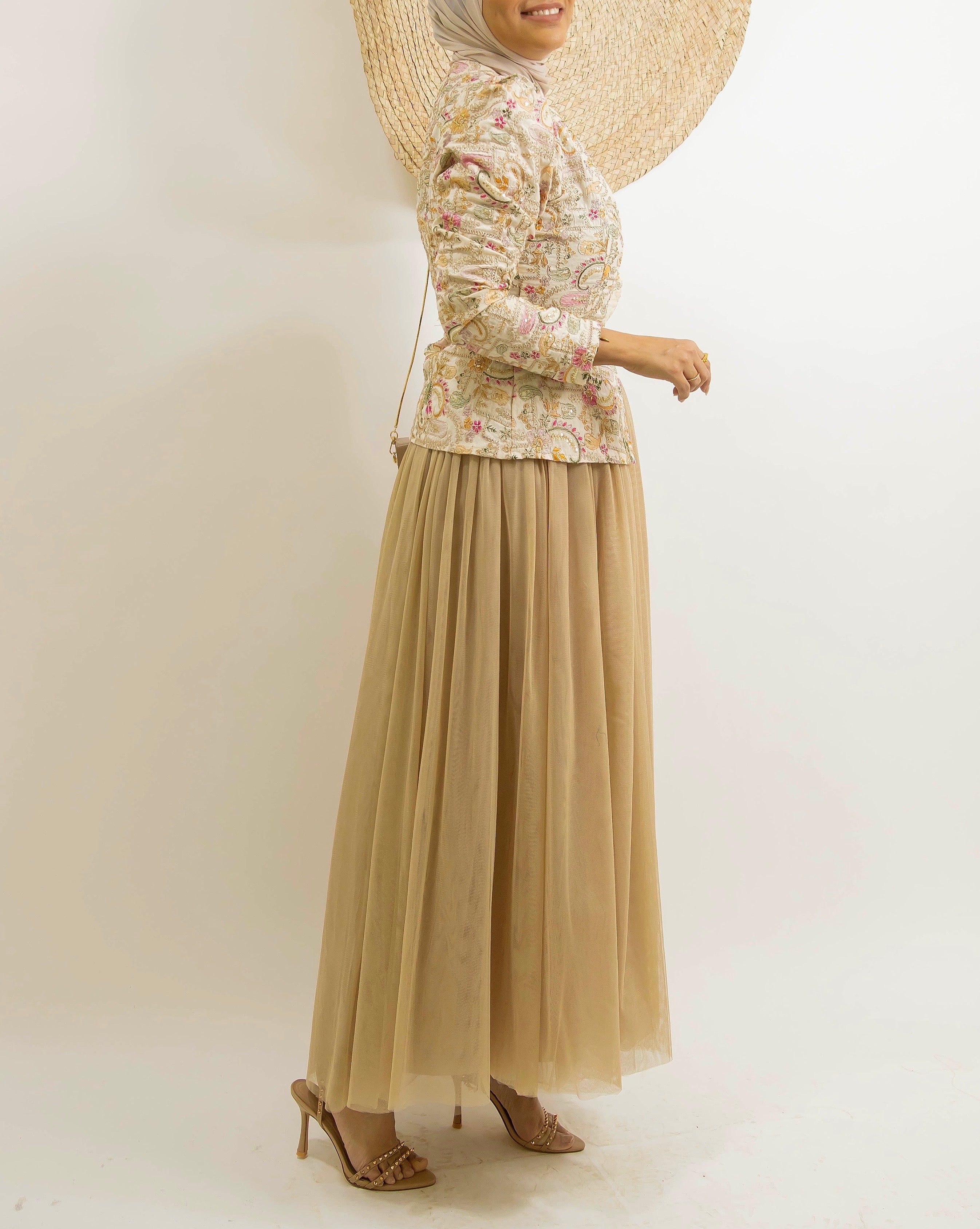 Royal bloom skirt